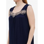 Нічна сорочка Cotpark   2XL,3XL,4XL,5XL темно-синій 10377-В-01